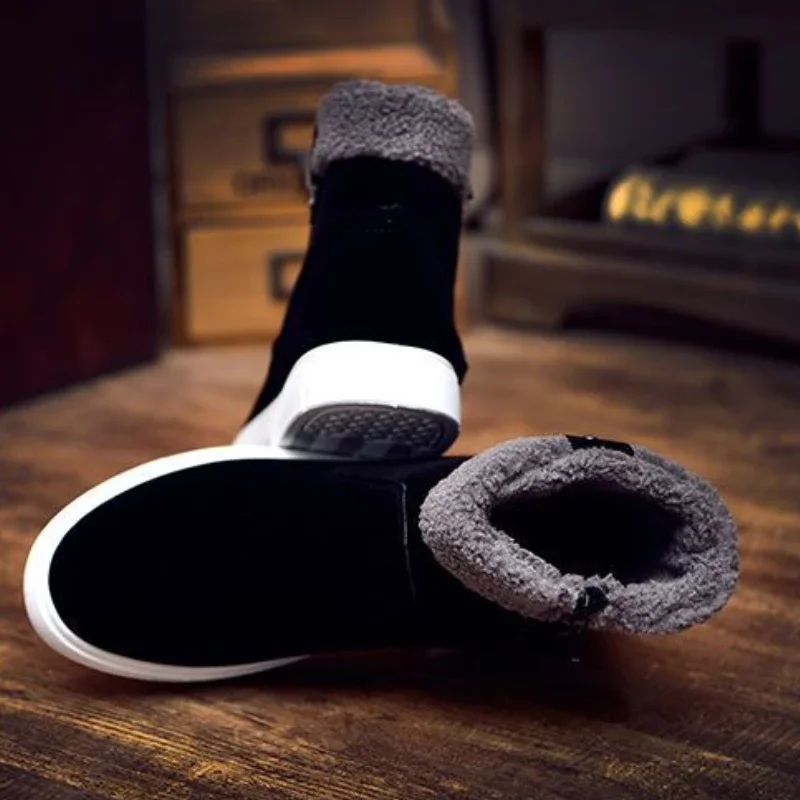 Men's Snow Plush Warm Ankle Boots - Image 5