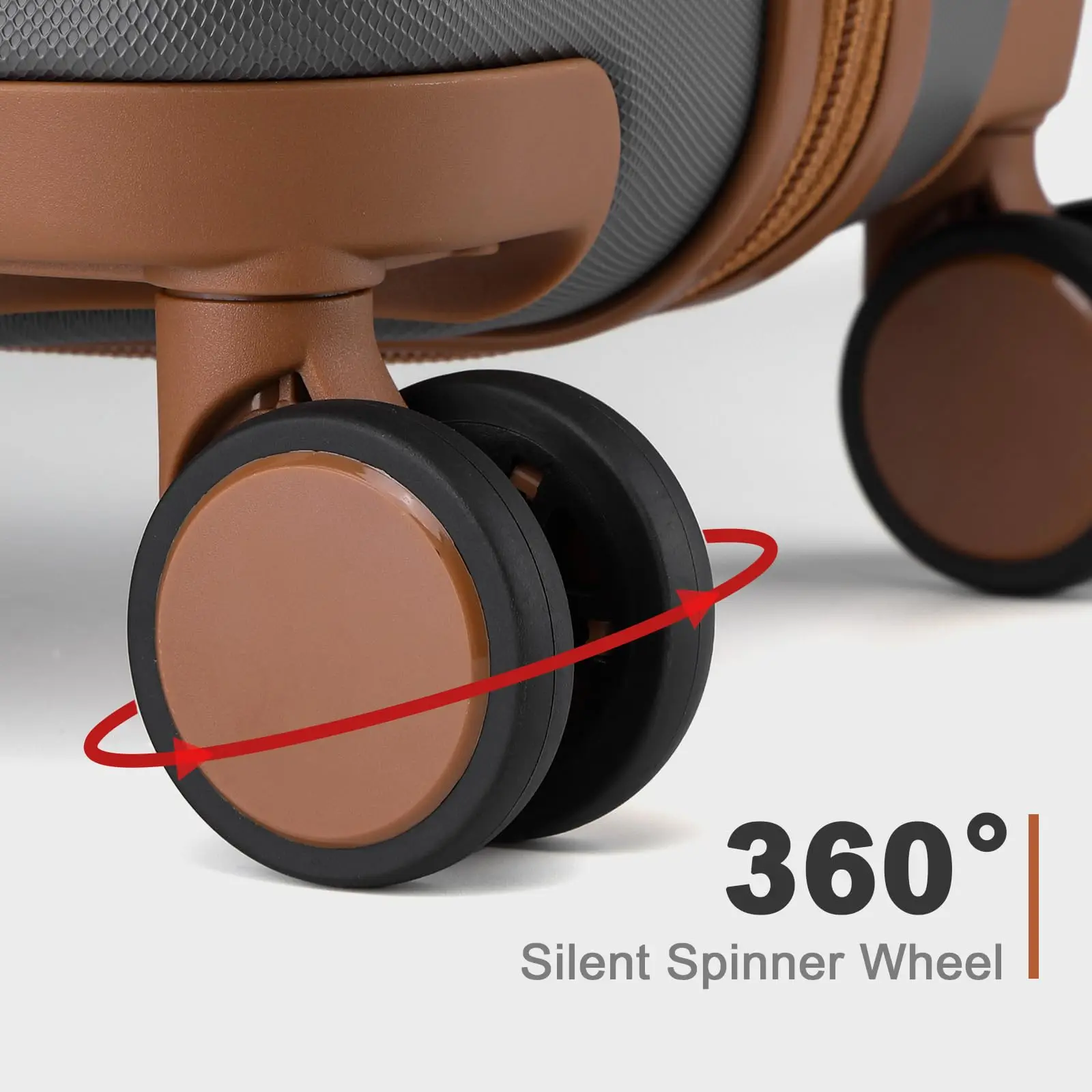 British Traveler 2-piece Suitcase Set - Image 6