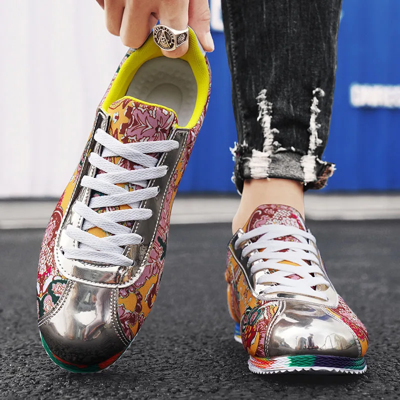 Men’s Luxury Canvas Sneakers Breathable Vulcanized Shoes - Image 5